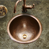Houzer 17" Copper Topmount Bathroom Sink, HW-AUG1RS - The Sink Boutique