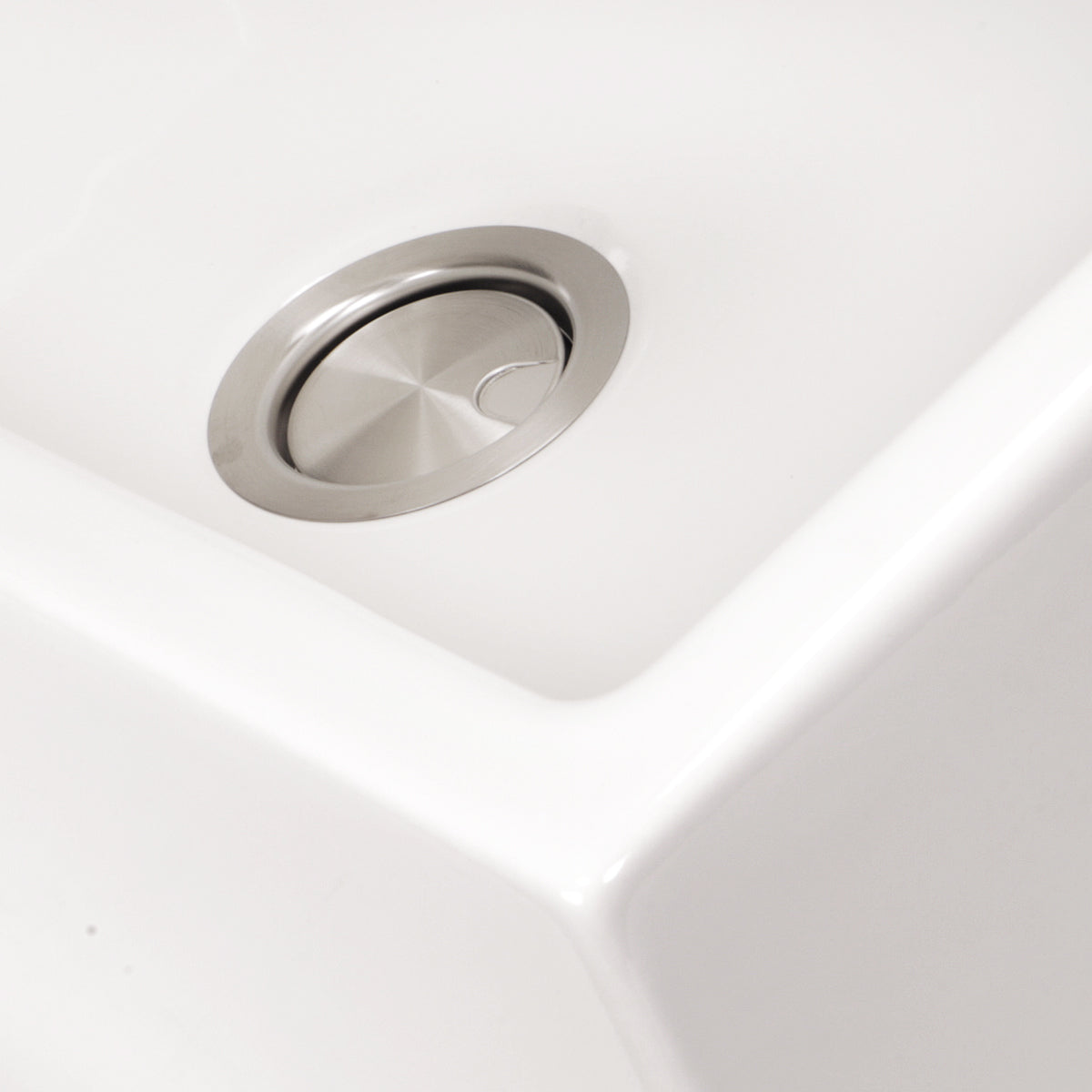 Nantucket Sinks Cape 33" Fireclay Farmhouse Sink, White, Harwich-33 - The Sink Boutique