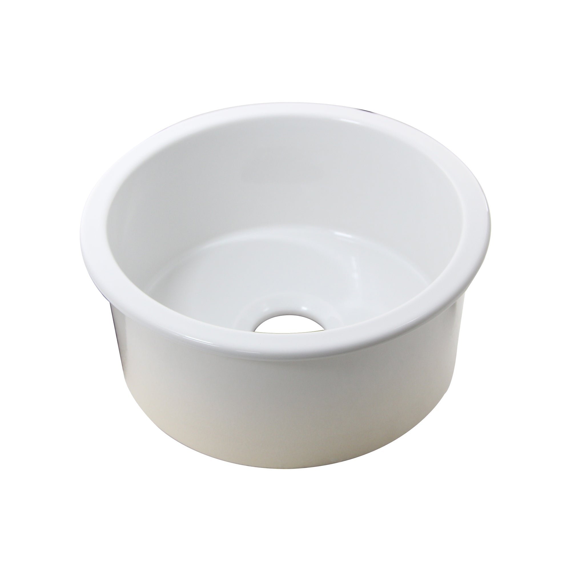 Nantucket Sinks Cape 18" Fireclay Kitchen Sink, White, Hyannis-18 - The Sink Boutique