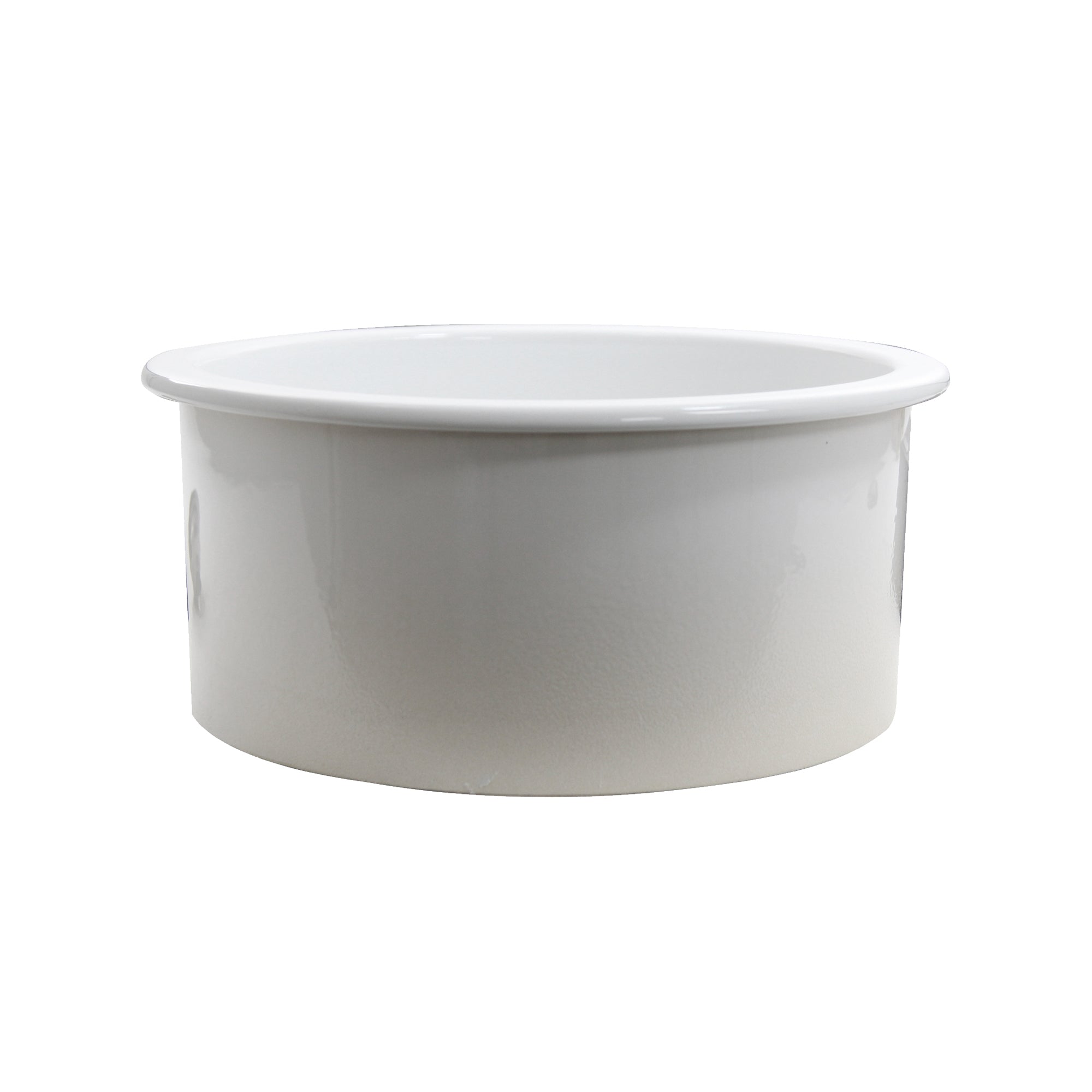Nantucket Sinks Cape 18" Fireclay Kitchen Sink, White, Hyannis-18 - The Sink Boutique