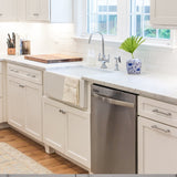 Nantucket Sinks 30" Fireclay Farmhouse Sink, White, Cape Collection, Hyannis-36