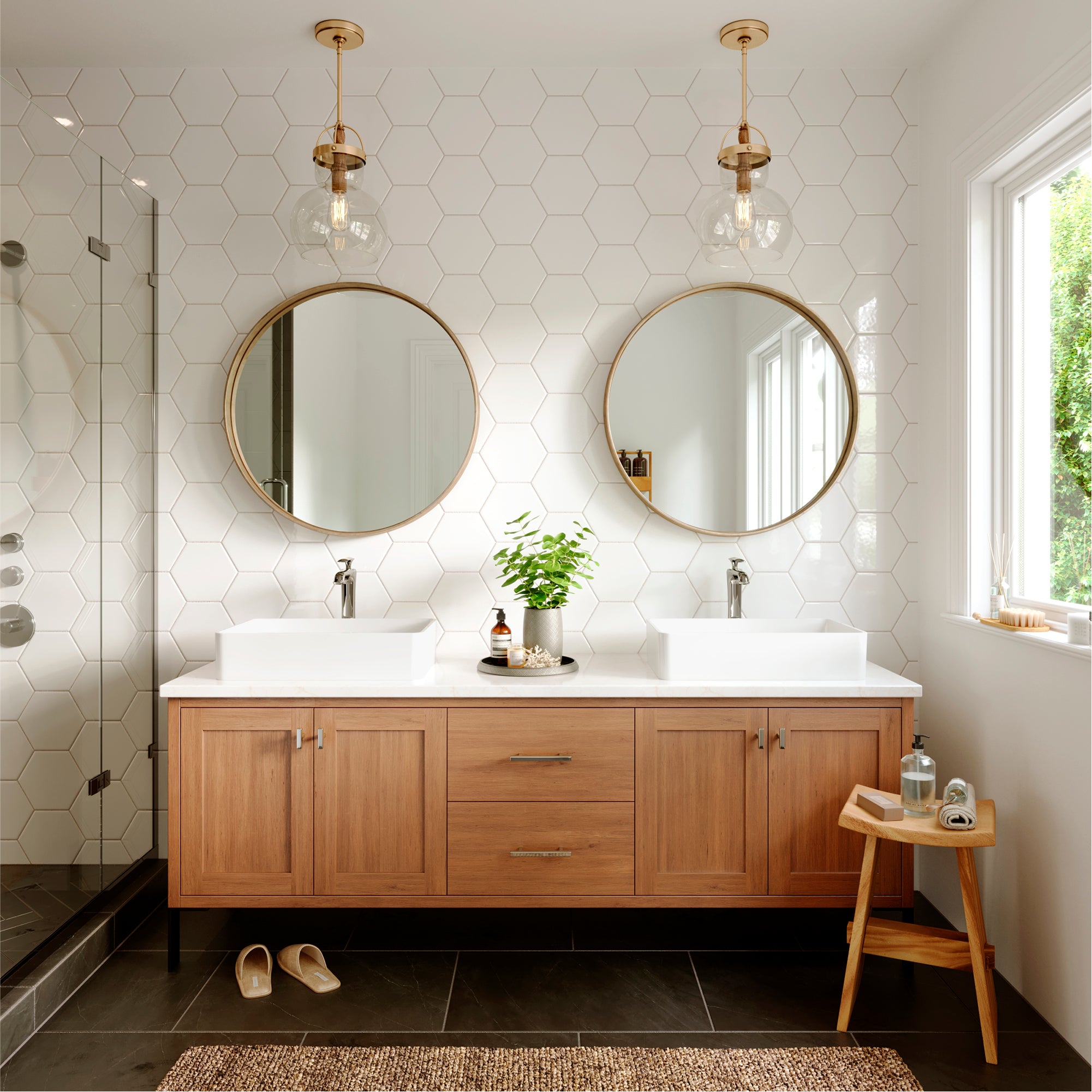 Karran Woodburn 1.2 GPM Single Lever Handle Lead-free Brass ADA Bathroom Faucet, Vessel, Chrome, KBF412C