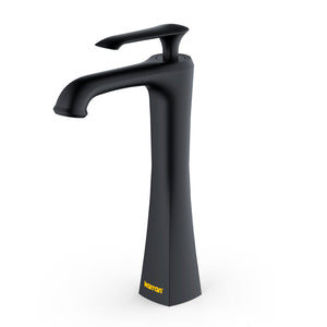 Alternate Image for Karran Woodburn 1.2 GPM Single Lever Handle Lead-free Brass ADA Bathroom Faucet, Vessel, Matte Black, KBF412MB