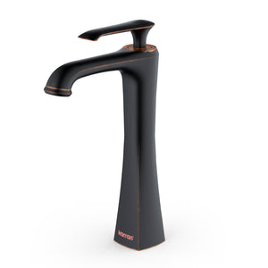 Alternate Image for Karran Woodburn 1.2 GPM Single Lever Handle Lead-free Brass ADA Bathroom Faucet, Vessel, Oil Rubbed Bronze, KBF412ORB
