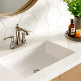 Karran Woodburn 1.2 GPM Double Lever Handle Lead-free Brass ADA Bathroom Faucet, Centerset, Chrome, KBF416C