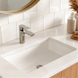Karran Kayes 1.2 GPM Single Lever Handle Lead-free Brass ADA Bathroom Faucet, Basin, Stainless Steel, KBF420SS