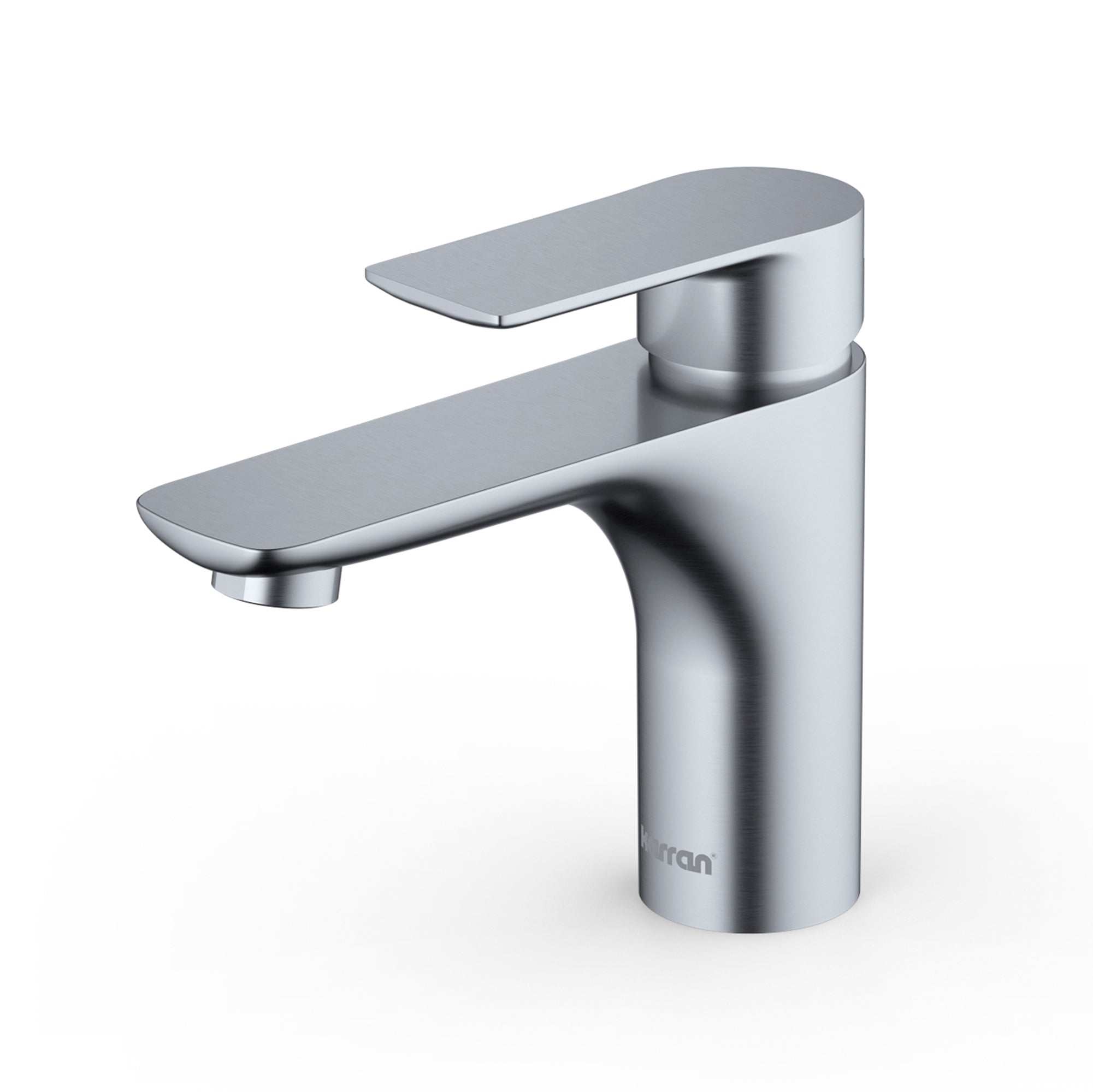 Karran Kayes 1.2 GPM Single Lever Handle Lead-free Brass ADA Bathroom Faucet, Basin, Stainless Steel, KBF420SS