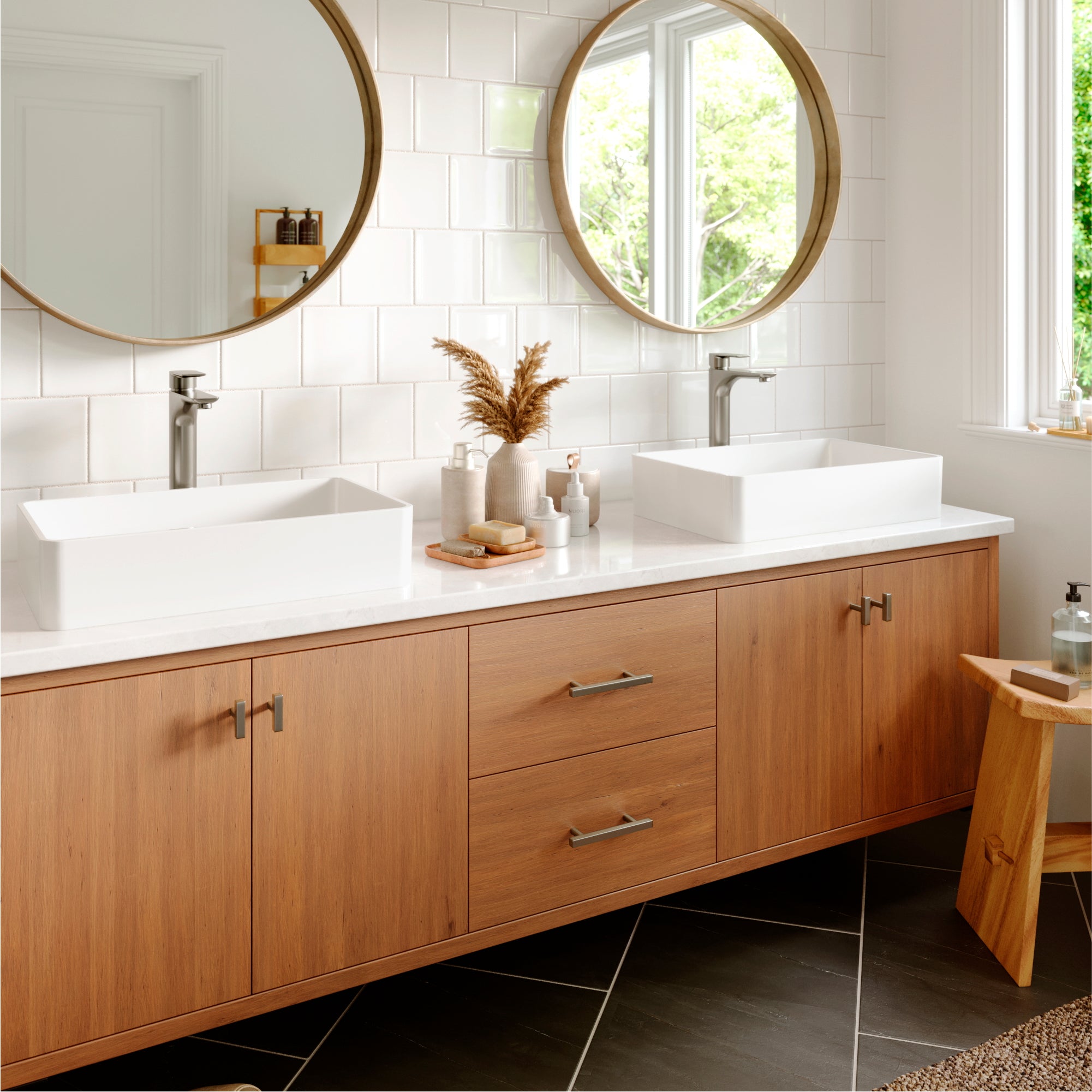 Karran Kayes 1.2 GPM Single Lever Handle Lead-free Brass ADA Bathroom Faucet, Vessel, Stainless Steel, KBF422SS