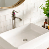 Karran Dartford 1.2 GPM Single Lever Handle Lead-free Brass ADA Bathroom Faucet, Vessel, Chrome, KBF432C