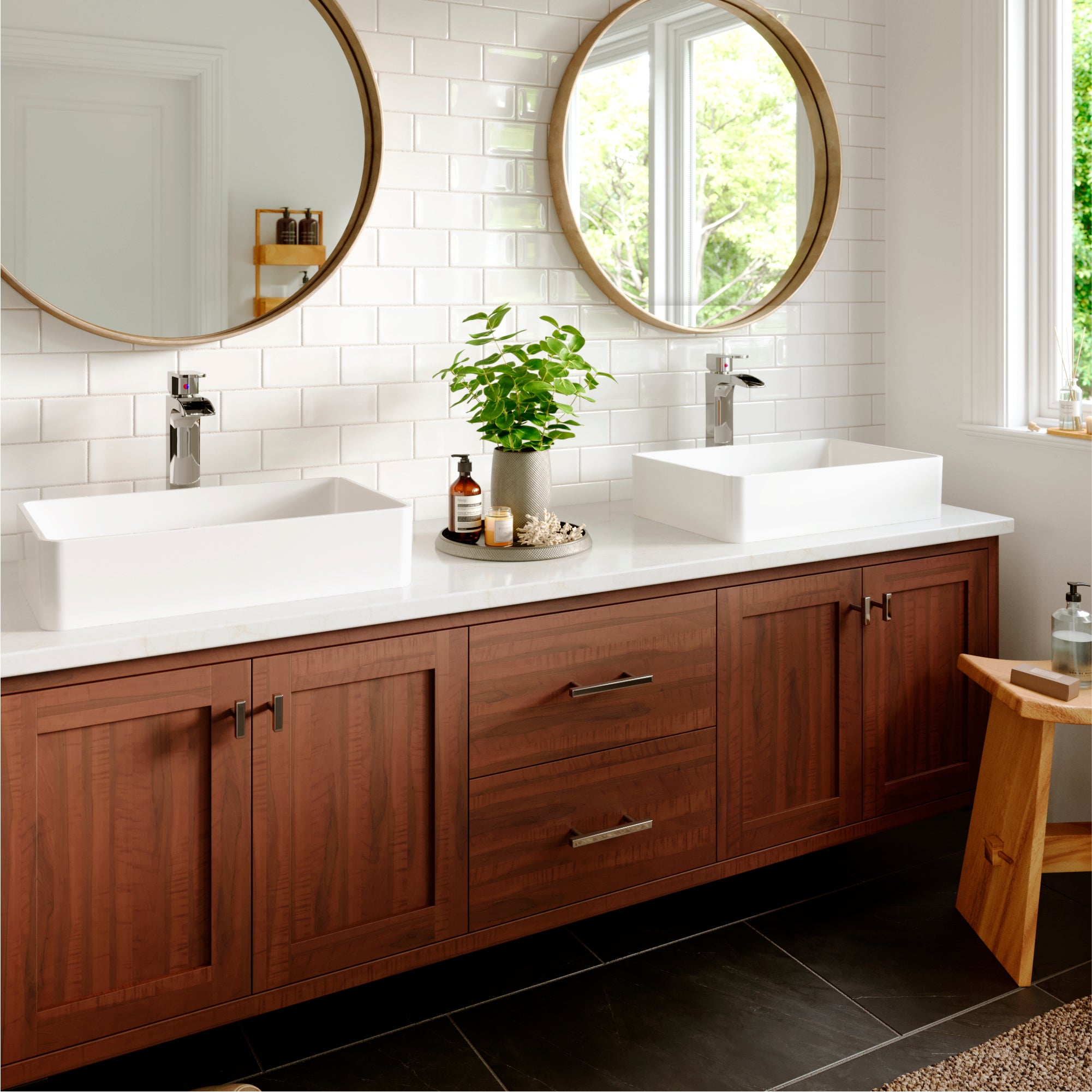 Karran Kassel 1.2 GPM Single Lever Handle Lead-free Brass ADA Bathroom Faucet, Vessel, Chrome, KBF442C