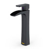 Karran Kassel 1.2 GPM Single Lever Handle Lead-free Brass ADA Bathroom Faucet, Vessel, Matte Black, KBF442MB