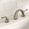 Karran Fulham 1.2 GPM Double Lever Handle Lead-free Brass ADA Bathroom Faucet, Widespread, Chrome, KBF450C