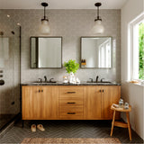 Karran Fulham 1.2 GPM Double Lever Handle Lead-free Brass ADA Bathroom Faucet, Widespread, Matte Black, KBF450MB