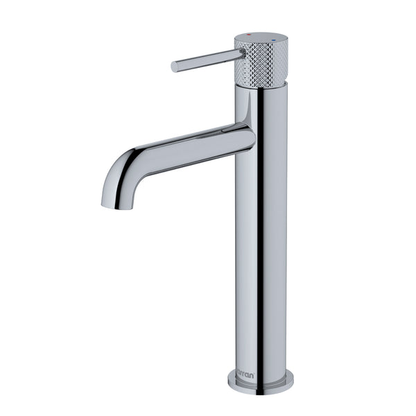 Karran Tryst 1.2 GPM Single Lever Handle Lead-free Brass ADA Bathroom Faucet, Vessel, Chrome, KBF462C
