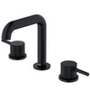 Karran Tryst 1.2 GPM Double Lever Handle Lead-free Brass ADA Bathroom Faucet, Widespread, Matte Black, KBF464MB