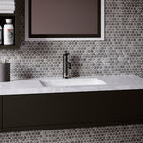 Karran Vineyard 1.2 GPM Single Lever Handle Lead-free Brass ADA Bathroom Faucet, Basin, Matte Black, KBF470MB