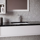 Karran Vineyard 1.2 GPM Single Lever Handle Lead-free Brass ADA Bathroom Faucet, Basin, Stainless Steel, KBF470SS