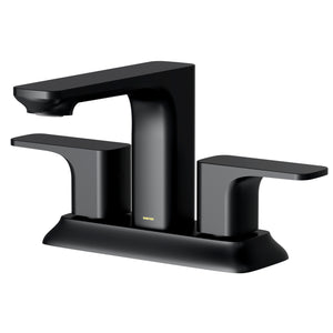Alternate Image for Karran Venda 1.2 GPM Double Lever Handle Lead-free Brass ADA Bathroom Faucet, Centerset, Matte Black, KBF516MB