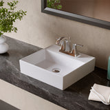 Karran Randburg 1.2 GPM Double Lever Handle Lead-free Brass ADA Bathroom Faucet, Centerset, Chrome, KBF526C