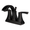 Karran Randburg 1.2 GPM Double Lever Handle Lead-free Brass ADA Bathroom Faucet, Centerset, Oil Rubbed Bronze, KBF526ORB