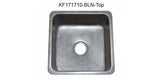 17" Smoke Brown Limestone Farmhouse Kitchen Sink, Reversible, KF171710-BLN