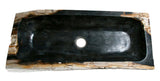 Allstone Group Black Petrified Wood Farmhouse Kitchen Sink KF48219SB-PEWD-5 Top