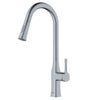 Karran Standerton 1.8 GPM Single Lever Handle Lead-free Brass ADA Kitchen Faucet, Pull-Down Kitchen, Stainless Steel, KKF140SS