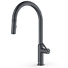 Karran Lagrange 1.8 GPM Single Lever Handle Lead-free Brass ADA Kitchen Faucet, Pull-Down Kitchen, Gunmetal Grey, KKF350GG