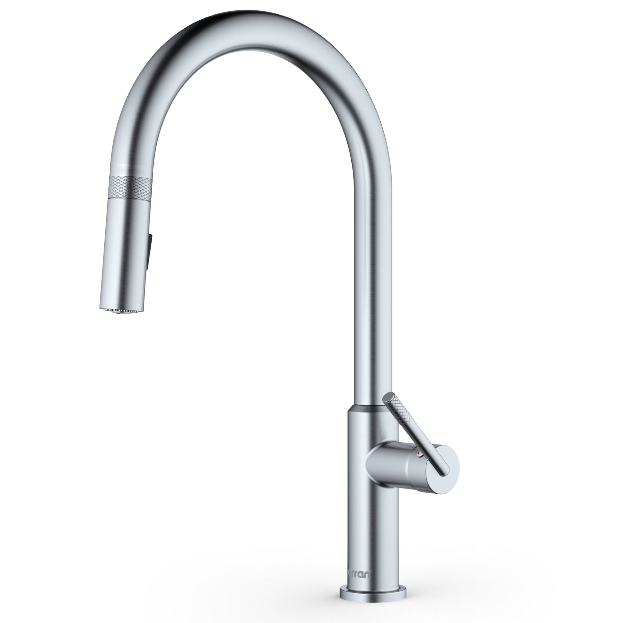 Karran Lagrange 1.8 GPM Single Lever Handle Lead-free Brass ADA Kitchen Faucet, Pull-Down Kitchen, Stainless Steel, KKF350SS