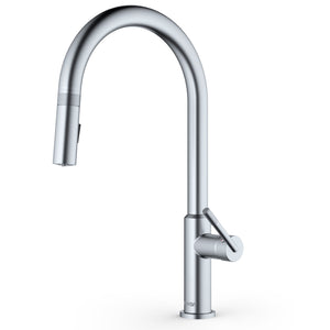 Alternate Image for Karran Lagrange 1.8 GPM Single Lever Handle Lead-free Brass ADA Kitchen Faucet, Pull-Down Kitchen, Stainless Steel, KKF350SS