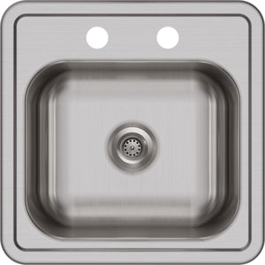 Alternate Image for Elkay Dayton 15" Stainless Steel Bar Sink Kit, Satin, KP211515C