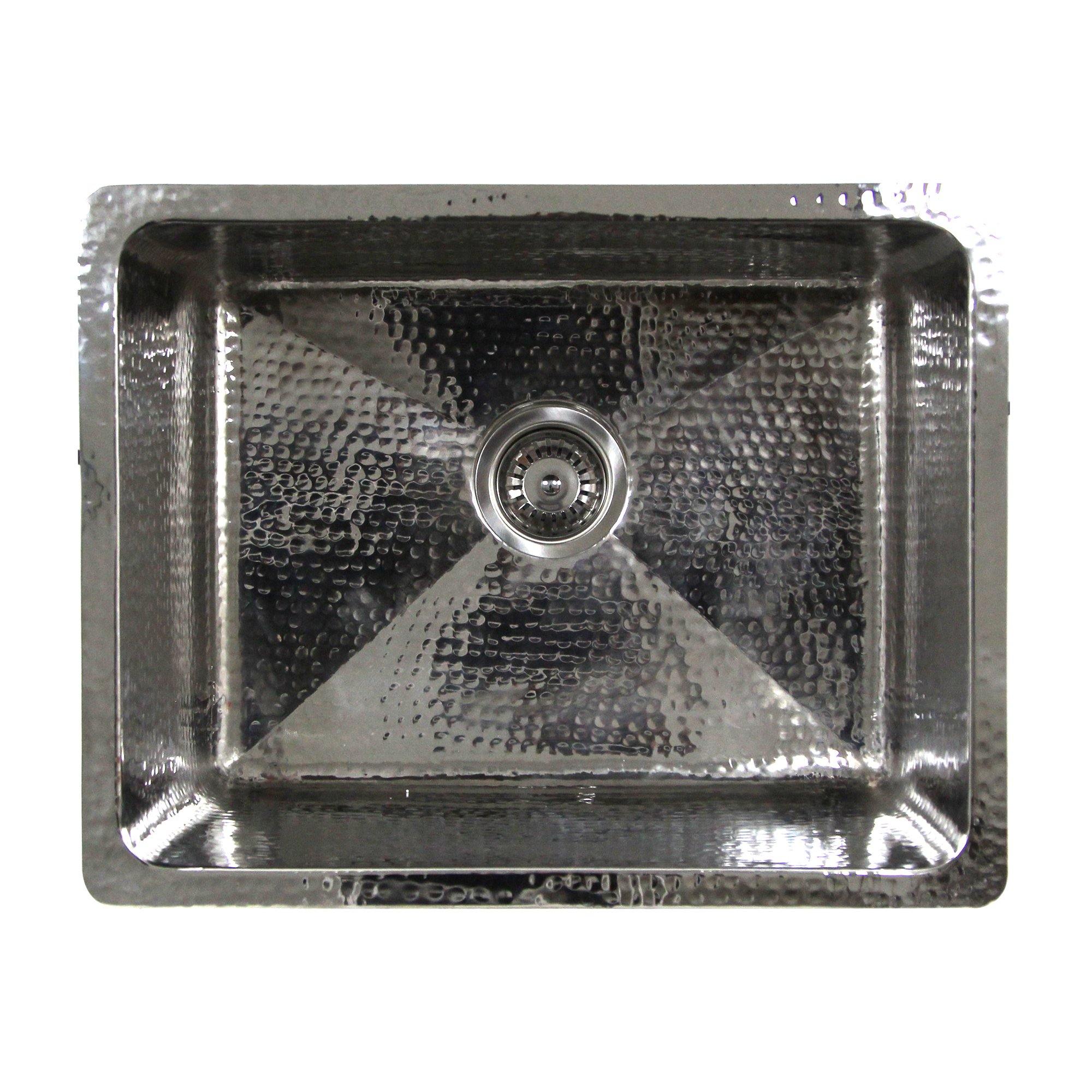 Nantucket Sinks Brightwork Home 23" Undermount Stainless Steel Kitchen Sink, 16 Gauge, KSSH2318-12 - The Sink Boutique