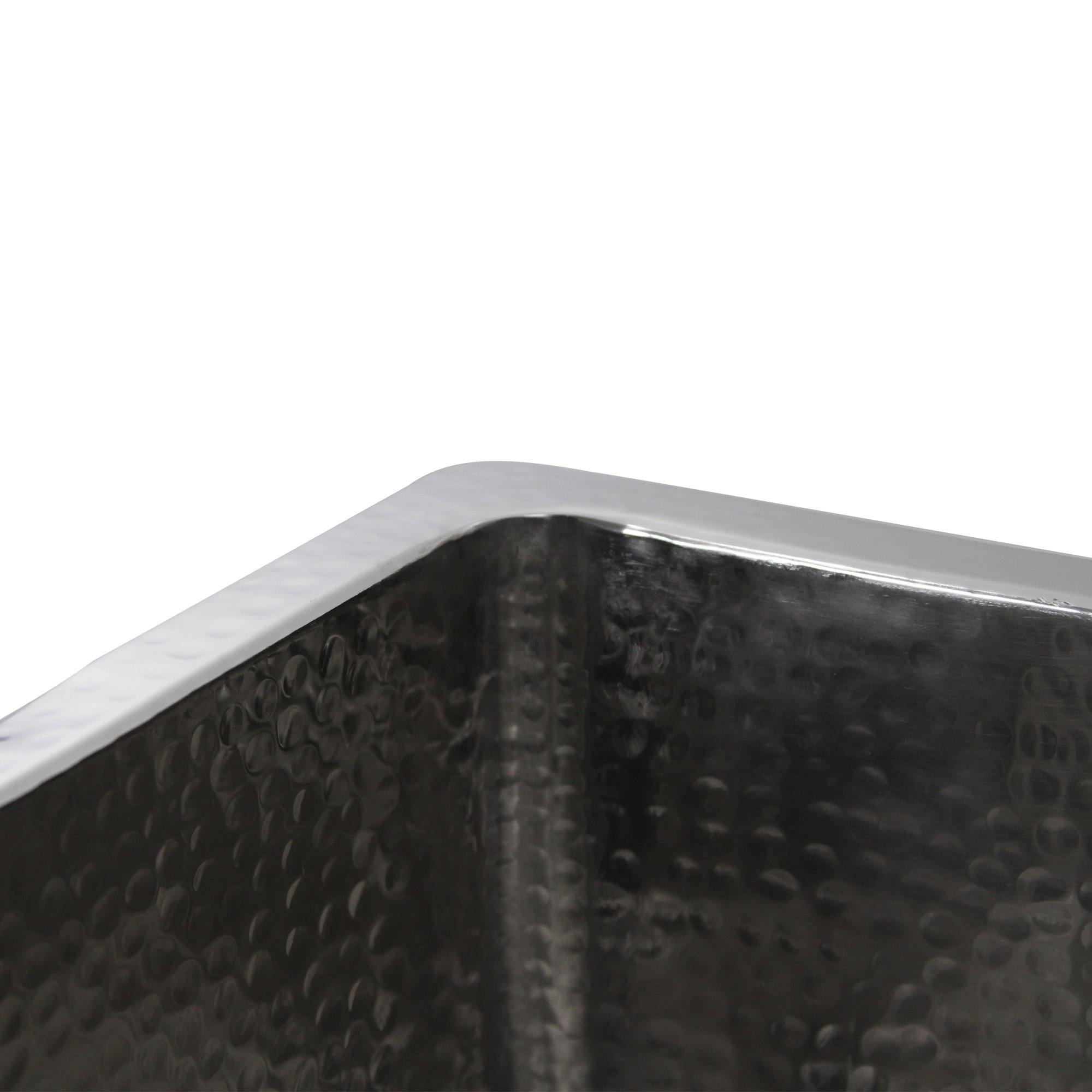 Nantucket Sinks Brightwork Home 23" Undermount Stainless Steel Kitchen Sink, 16 Gauge, KSSH2318-12 - The Sink Boutique