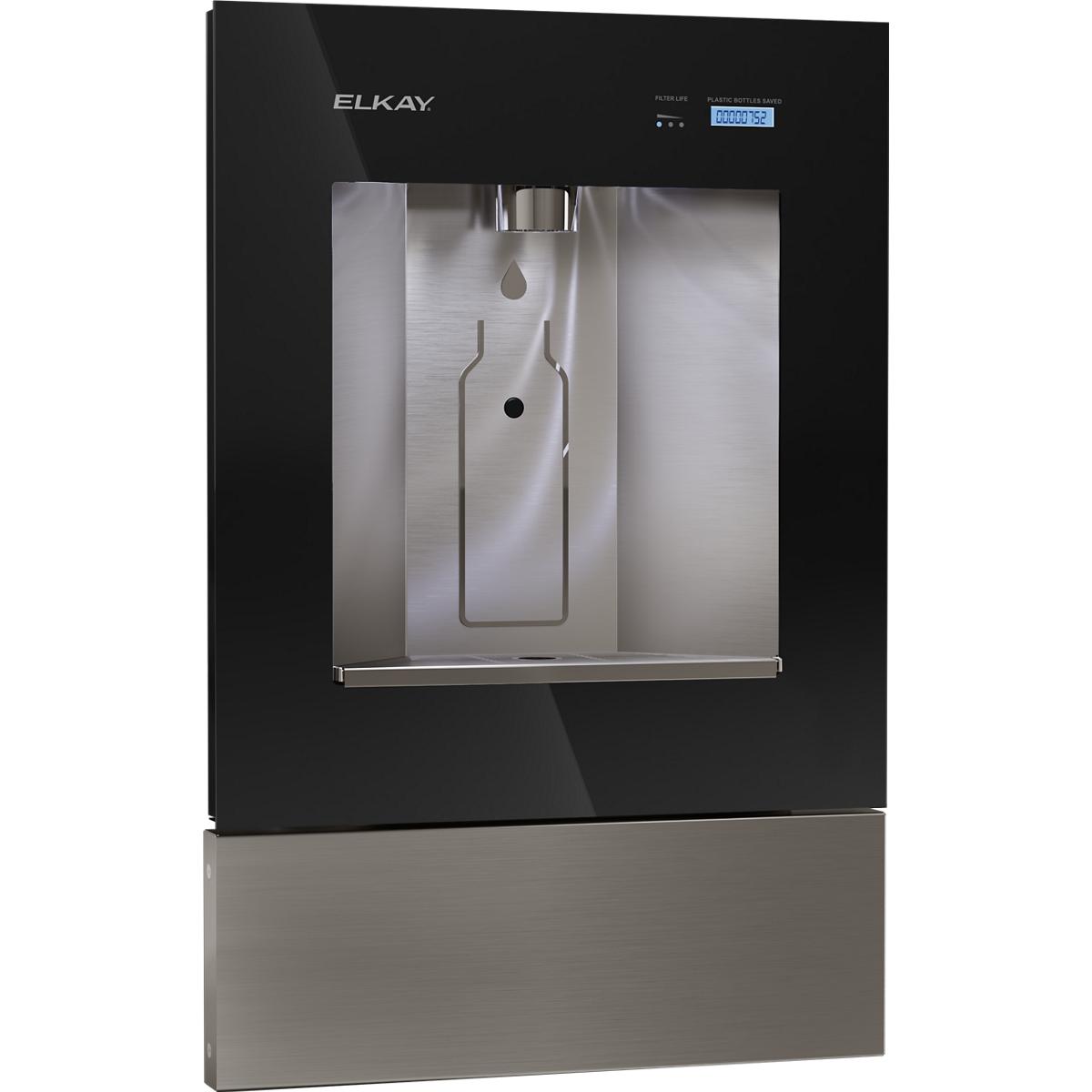 Elkay LBWD00BKC ezH2O Liv Built-in Filtered Water Dispenser, Non-refrigerated, Midnight - The Sink Boutique