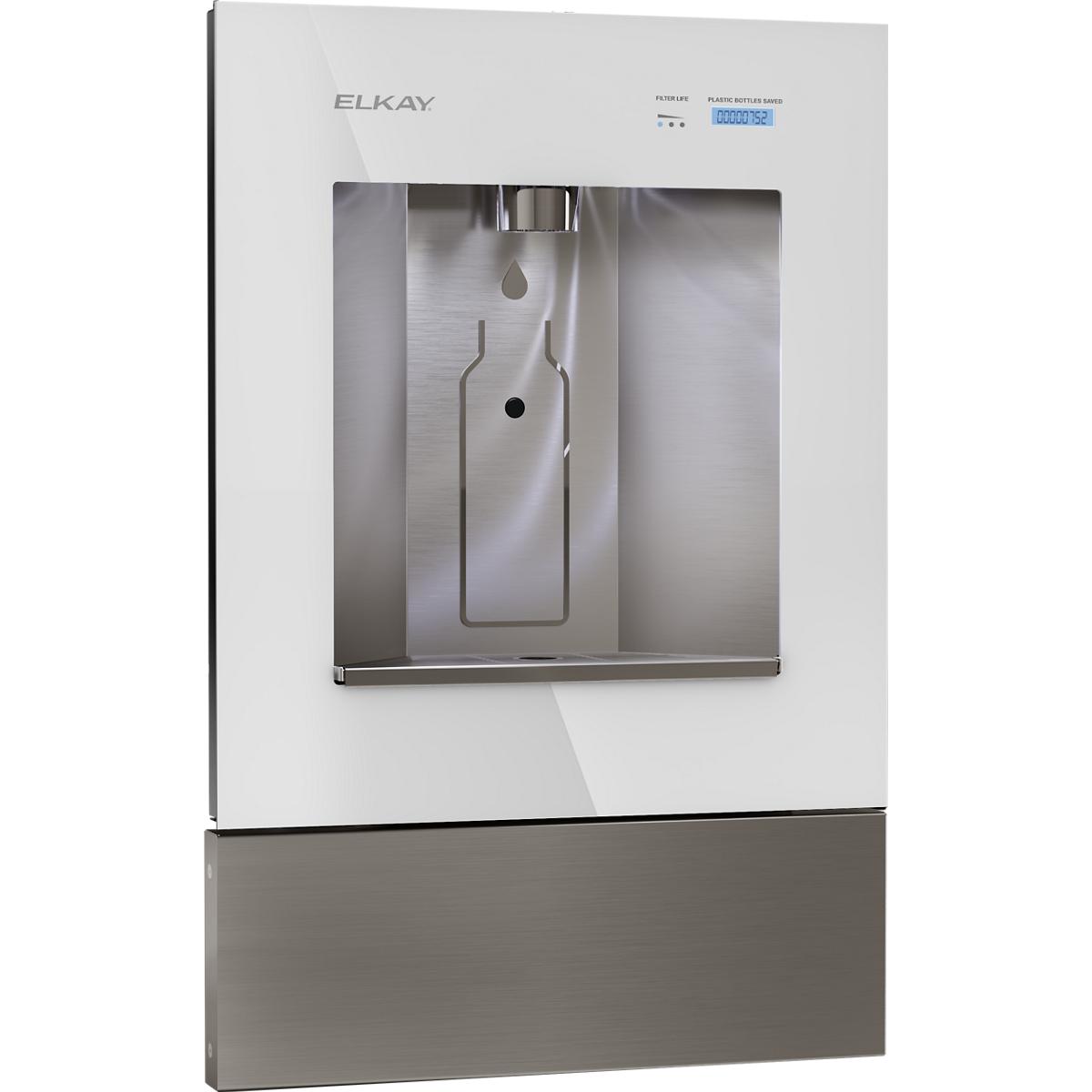 Elkay LBWD00WHC ezH2O Liv Built-in Filtered Water Dispenser, Non-refrigerated, Aspen White - The Sink Boutique