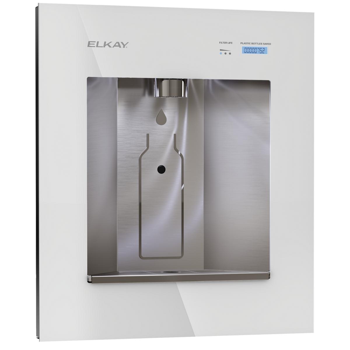 Elkay LBWD06WHK ezH2O Liv Built-in Filtered Water Dispenser, Remote Chiller, Aspen White - The Sink Boutique