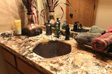 Premier Copper Products 16" Copper Bathroom Sink, Oil Rubbed Bronze, LH15.5DB - The Sink Boutique