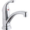 Elkay LK1500CR Everyday Single Hole Deck Mount Kitchen Faucet with Lever Handle Chrome