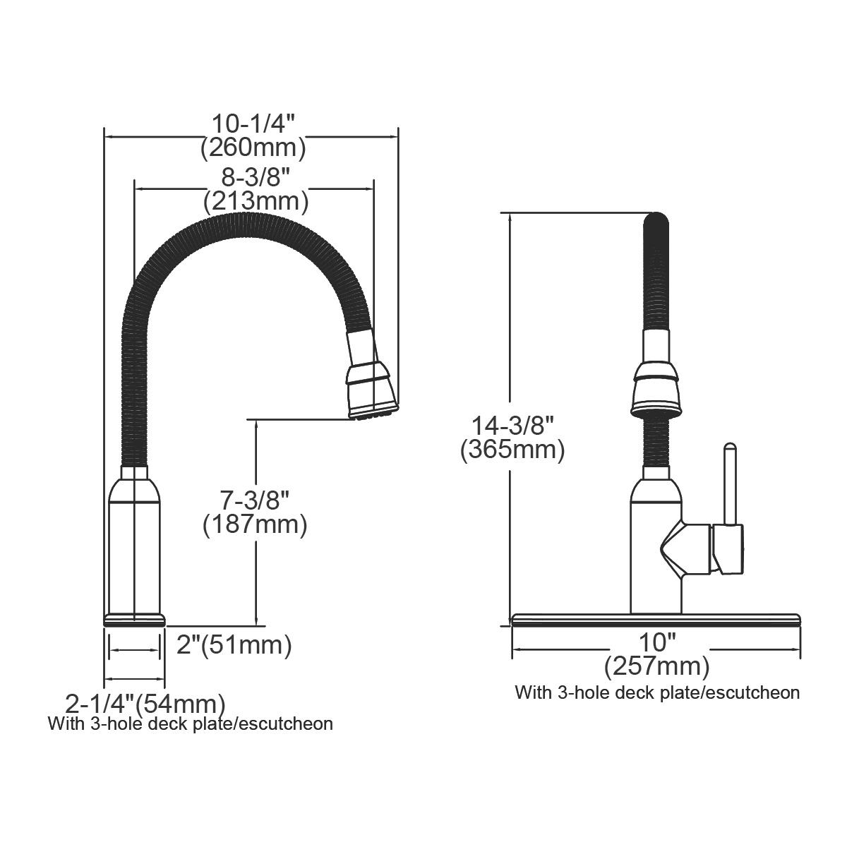 Elkay LK2500CR Pursuit Laundry/Utility Faucet with Flexible Spout Forward Only Lever Handle Chrome - The Sink Boutique