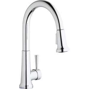 Alternate Image for Elkay LK6000CR Everyday Single Hole Deck Mount Kitchen Faucet with Pull-down Spray Forward Only Lever Handle Chrome