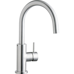 Alternate Image for Elkay LK7921SSS Allure Single Hole Kitchen Faucet with Lever Handle Satin Stainless Steel