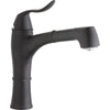 Elkay LKEC1041RB Explore Single Hole Kitchen Faucet with Pull-out Spray Lever Handle with Hi and Mid-rise Base Options Oil Rubbed Bronze