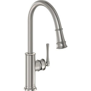 Alternate Image for Elkay LKEC2031LS Explore Single Hole Kitchen Faucet with Pull-down Spray and Forward Only Lever Handle Lustrous Steel