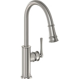 Elkay LKEC2031LS Explore Single Hole Kitchen Faucet with Pull-down Spray and Forward Only Lever Handle Lustrous Steel - The Sink Boutique