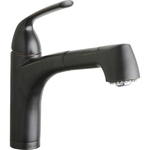 Alternate Image for Elkay LKGT1042RB Gourmet Single Hole Bar Faucet Pull-out Spray and Lever Handle Oil Rubbed Bronze
