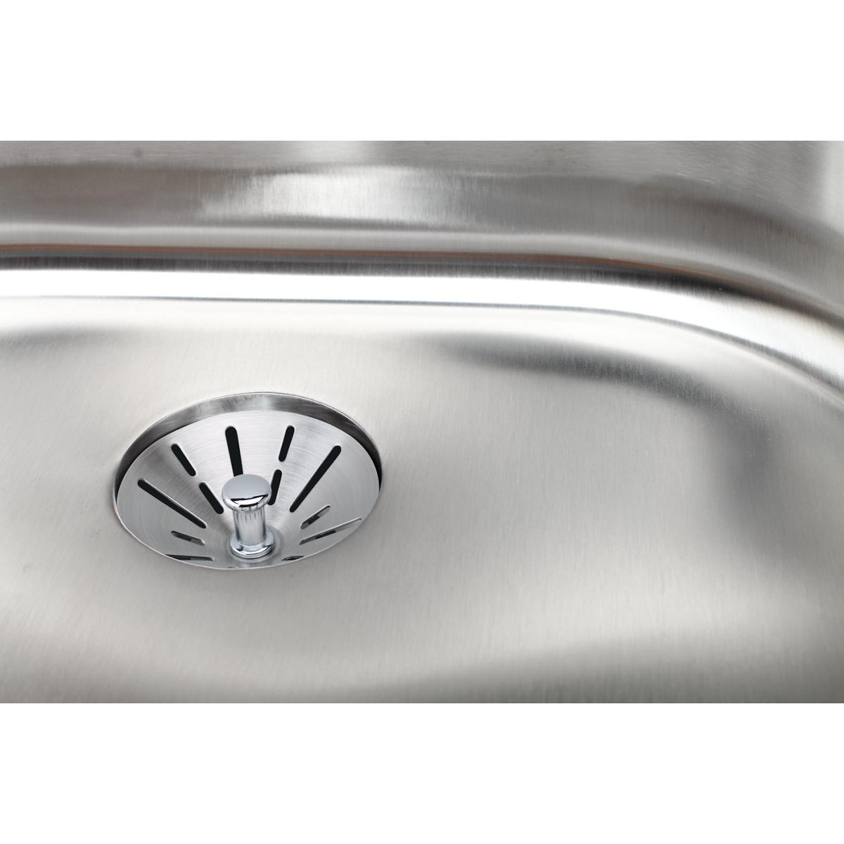 Elkay LKPD1 Perfect Drain Fitting Type 304 Stainless Steel Body, and Strainer