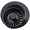 Elkay LKQD35BK Polymer 3-1/2