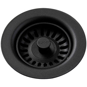 Alternate Image for Elkay LKQS35CA Polymer Drain Fitting with Removable Basket Strainer and Rubber Stopper Caviar