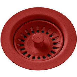 Alternate Image for Elkay LKQS35MA Polymer Drain Fitting with Removable Basket Strainer and Rubber Stopper Maraschino