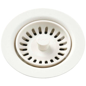 Alternate Image for Elkay LKQS35PA Polymer Drain Fitting with Removable Basket Strainer and Rubber Stopper Parchment